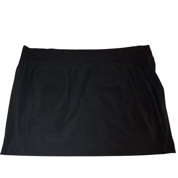 Athleta Women’s Black Skort Plus Size 22 Soho Tennis Athletic Pickleball READ - Picture 2 of 8